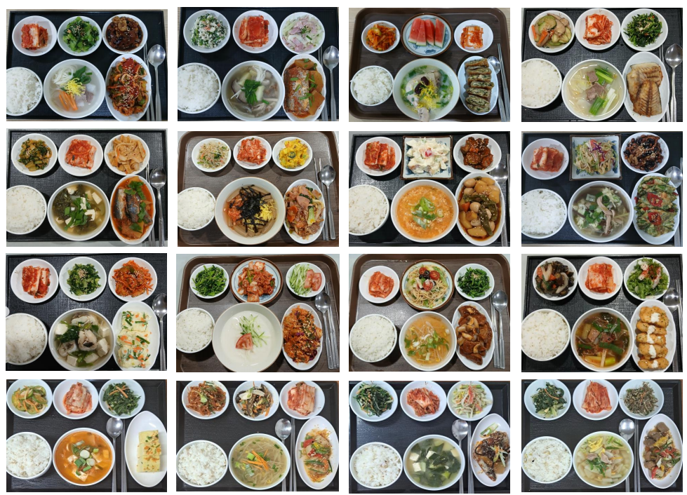 진지한사 한상 차림 